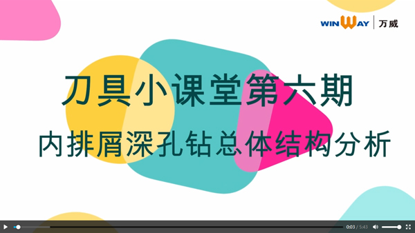 刀具小課堂第六期：內(nèi)排屑深孔鉆總體結(jié)構(gòu)分析